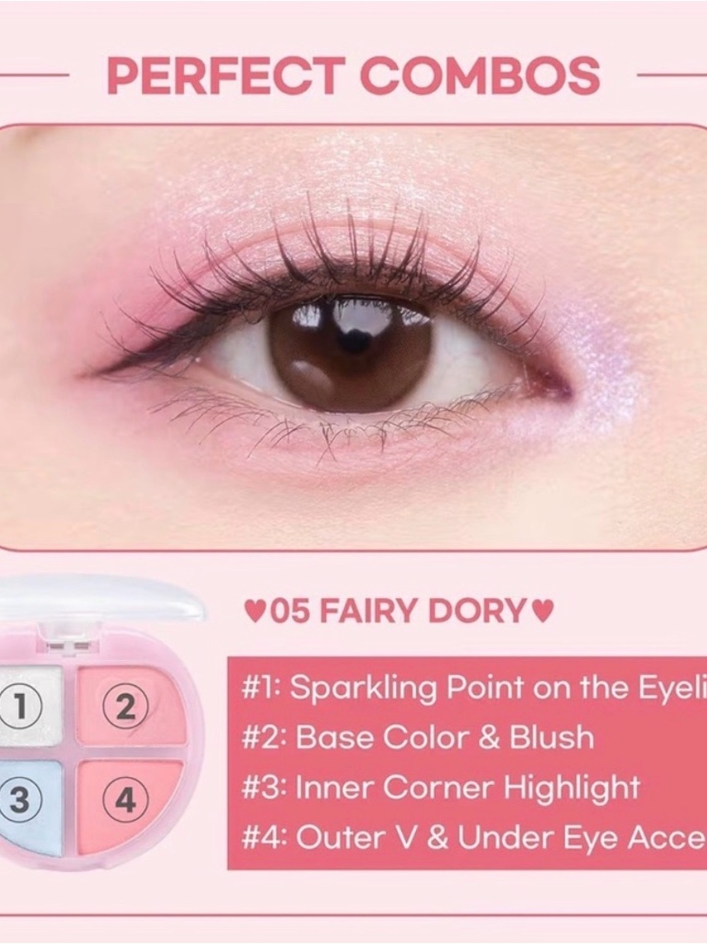 Colorgram Tintin Dory Eye Palette Jelly Thru K-Beauty Eyeshadow NIB NWT - Picture 5 of 9